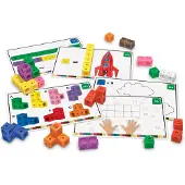 Learning Resources Spielset Mathlink Steckwürfel