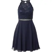 Vera Mont Robe de cocktail bleu nuit