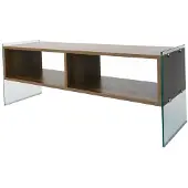 Skye Decor , TV404- TV404NOS, couleur noyer, armoires TV, 45x120x35 cm, panneau de particules 100% mélaminé