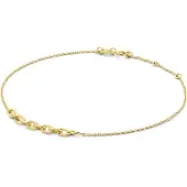 Jackie Gold Bracelet Positiano en or jaune 14 carats
