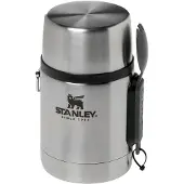 Stanley Stainless Steel Adventure 530ml Thermal Bottle Argenté