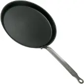 De Buyer 8765.26 Poêle Lame Manche Cm Aluminium Forgé Noir