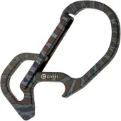 CIVIVI Click CA-01B Flamed Carabiner, outil-mousqueton