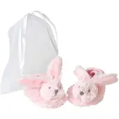 Happy horse Chaussons Bébé Lapin Richie rose - Peluche Chaussons Cadeau