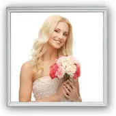 Zep Fotolijst 120S01-55 Zilver 13x13cm
