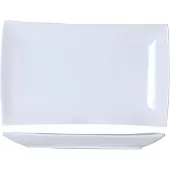 Cosy & Trendy Assiette plate Avantgarde 31,6 x 18,7 cm blanc