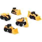 CAT Little Machines 5 packs de véhicules de construction miniatures CatToysOfficial