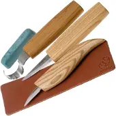BeaverCraft Upgraded Spoon Carving Set S17, set de sculpture sur bois
