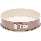 Patisse Ceramic Springform Pan, Moule à gâteau, Cuivre, Beige, Multicolore