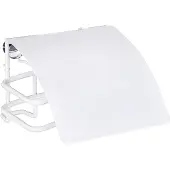Wenko Dérouleur de Papier Toilettes Couvercle Classic Plus Blanc WENKO