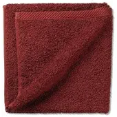 kela Serviette de Toilette Kela Ladessa Rust red (50 x 100 cm)