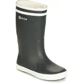 Aigle Bottes enfant LOLLY POP FUR garcons - Bleu - 25