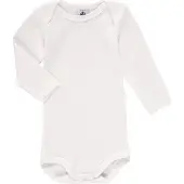 Petit Bateau Bodies A01T3 X2 filles - Blanc - 6 mois
