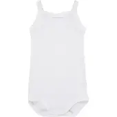 Petit Bateau Bodies MAEL filles - Blanc - 6 mois