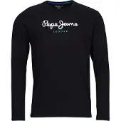 Pepe Jeans T-Shirt 'EGGO' turquoise / noir / blanc