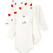 Petit Bateau Bodies BALACA filles - Multicolore - 18 mois