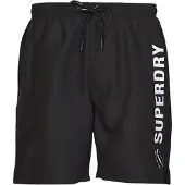 Superdry Code Applque 19inch Swimming Shorts Noir M Homme