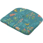 Madison Galette de Chaise Ronde Madison Clea Blue (46 x 48 cm)