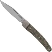 Lionsteel Jack 1 Green Canvas Micarta JK1 CVG couteau de poche