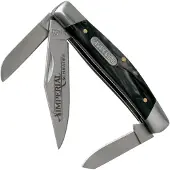 SCHRADE Imperial Stockman Black Swirl IMP16S couteau de poche slipjoint