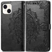 IMoshion Etui de télephone Mandala Apple iPhone 14 / 13 - Noir