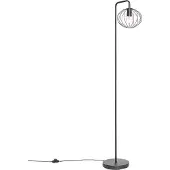 QAZQA Lampadaire industriel noir 23 cm - Margarita