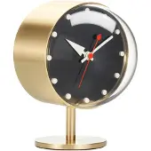 Vitra Night Horloge de Table Brass