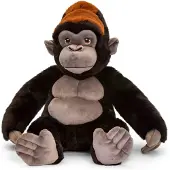 Keel Toys Peluche gorille - Singe Eco 45 cm - jouet durable