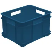 Keeeper Boîte de Rangement - - Euro XL - 28 L - Eco Bleu - 100% Plastique Recyclé