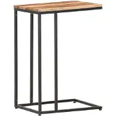 vidaXL Table d'appoint 35x45x65 cm Bois massif