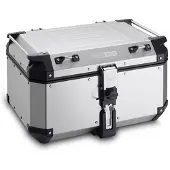Givi Trekker Aluminium Top-Case OUTBACK 58 L, ALU argent