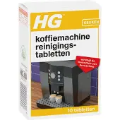 Hg Tablettes nettoyantes pour machine à café