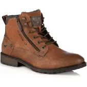 Mustang Bottes à lacets 'Heren veterschoenen' cognac