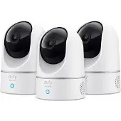 Eufy Indoor Cam 2K Pan & Tilt Lot de 3