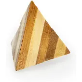 Eureka 3D Bamboo Breinpuzzel Pyramide *