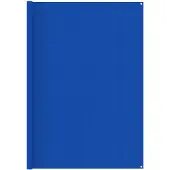 vidaXL Tapis de tente 250x200 cm Bleu PEHD