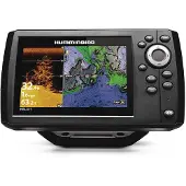 Humminbird Helix 5 Chirp GPS DI G3 Down Imaging GPS Traceur de cartes Sondeur - Complet avec sonde