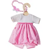 Haba Accessoires pour poupée en tissu Set de vêtements Robe de rêve 1305555001