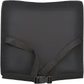 Desq Coussin de soutien du dos en forme d'aile Noir