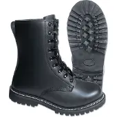 Brandit Bottes à lacets noir