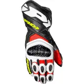 Spidi Carbo 7 Rouge Jaune Fluorescent Gants Taille 2XL