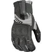 KLIM Adventure Short, gants Gore-Tex ,Gris Foncé/Gris/Noir ,XL