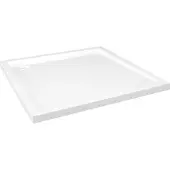vidaXL Receveur de douche carré ABS Blanc 80x80 cm