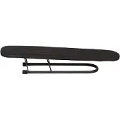 PRACTO Planche à repasser les manches - Planche à repasser avec housse, pliable 55 x 13 cm - Noir