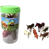 Simba Nature World Farm Animaux 11-18Cm 6 Pièces