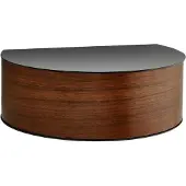Woud Wallie Wall Drawer Walnut | Black