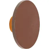 QAZQA Applique murale d'extérieur moderne brun rouille avec LED IP54 - Skyf