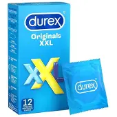 Durex Originals XXL Préservatifs 12 Pièces