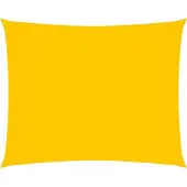 vidaXL Voile de parasol tissu oxford rectangulaire 2x4 m jaune