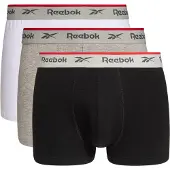 Reebok Sous-vêtements de sport 'Ovett' gris chiné / noir / blanc